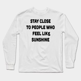 SUNSHINE Long Sleeve T-Shirt